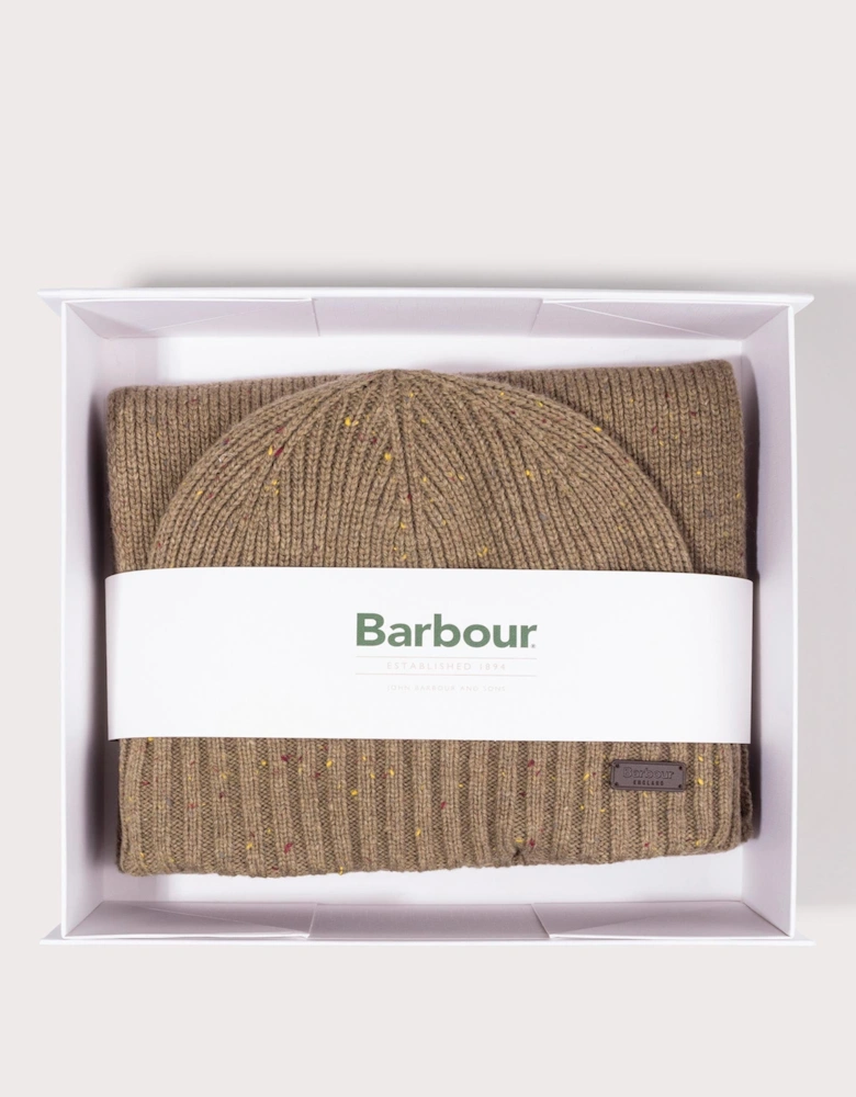 Carlton Fleck Beanie & Scarf Gift Set