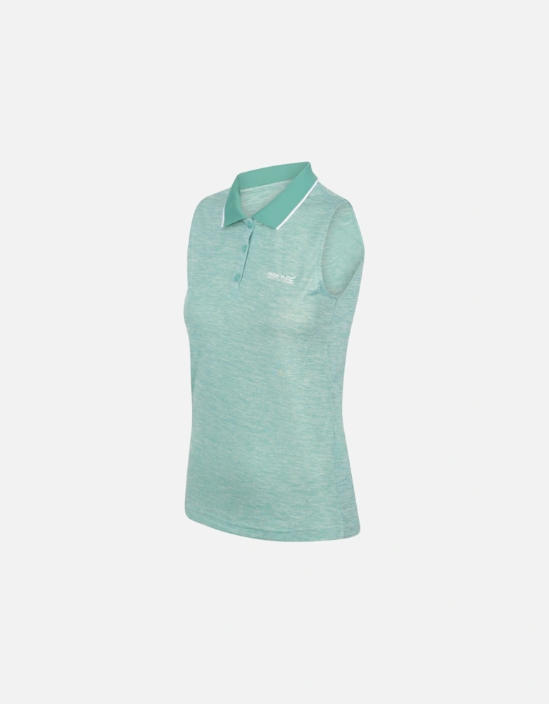 Womens/Ladies Tima II Sleeveless Polo Shirt