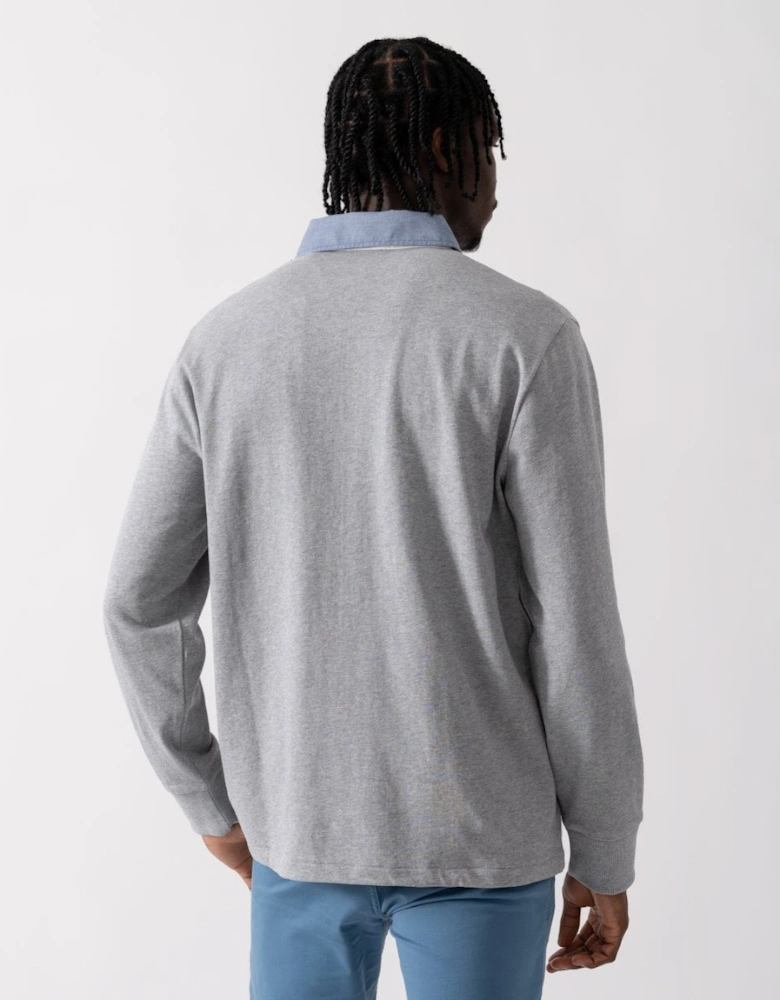 Mens Regular Fit Chambray Heavy Rugger