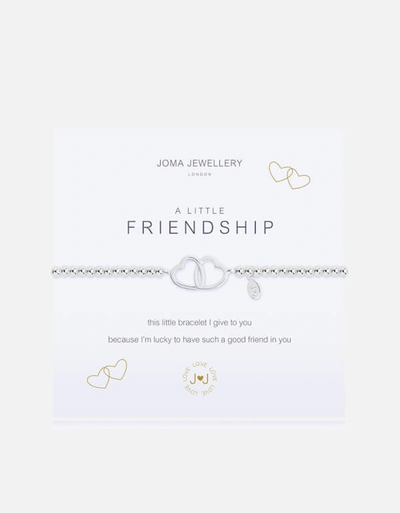 A Little Friendship Silver-Plated Bracelet