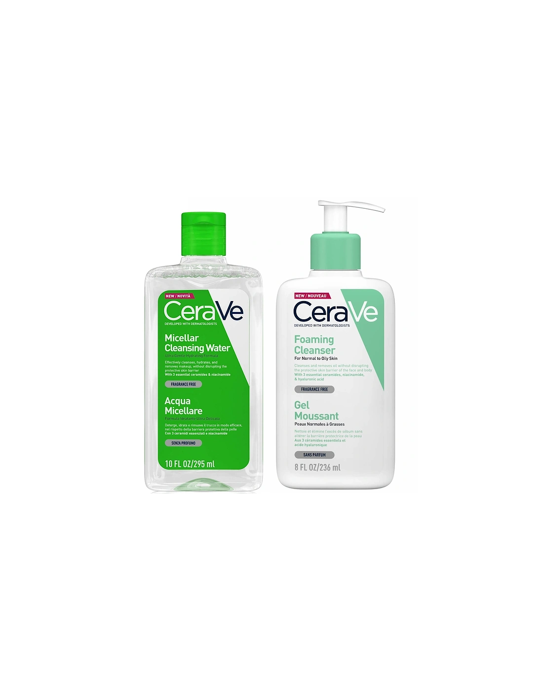 Foaming Double Cleansing Duo - CeraVe, 2 of 1