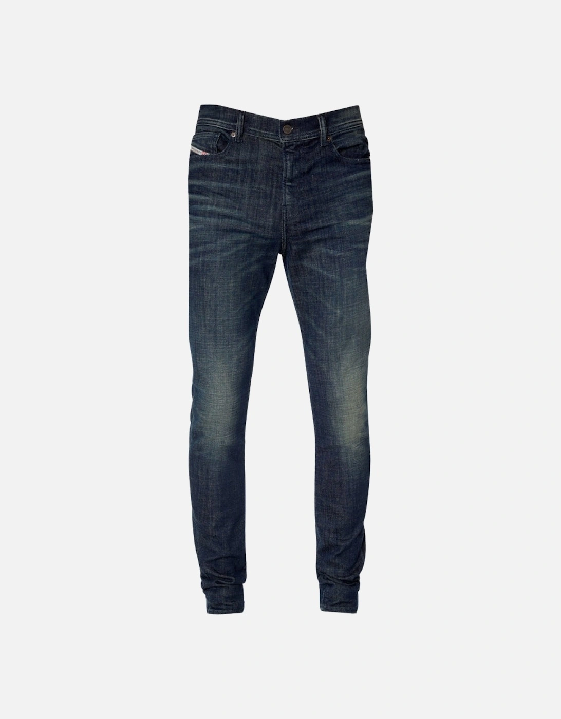 1983 Dark Blue Denim Skinny Jeans, 4 of 3