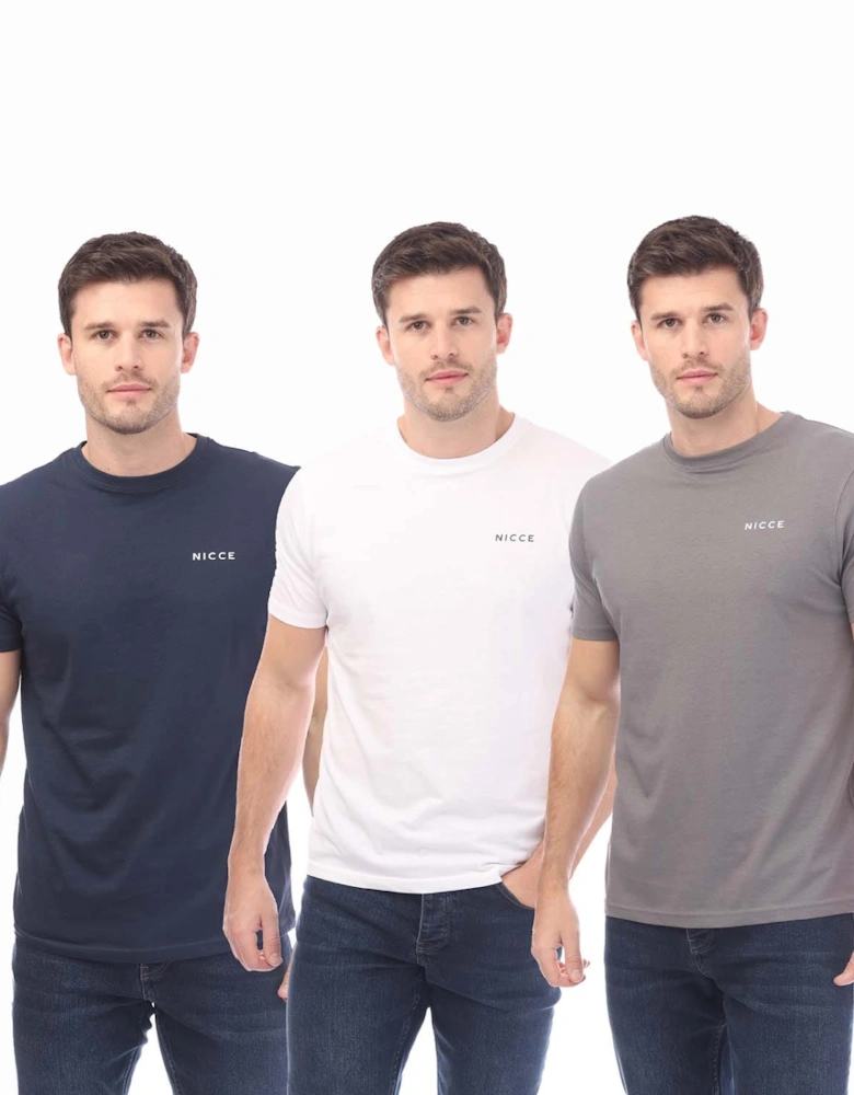 Mens Melstone 3 Pack T-Shirt