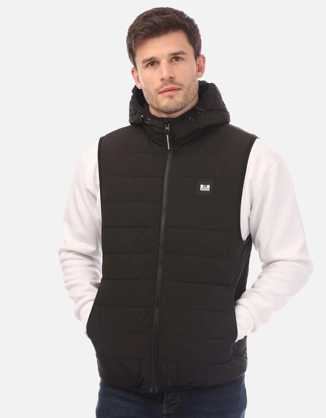 Mens Berg Lake Hooded Gilet, 5 of 4