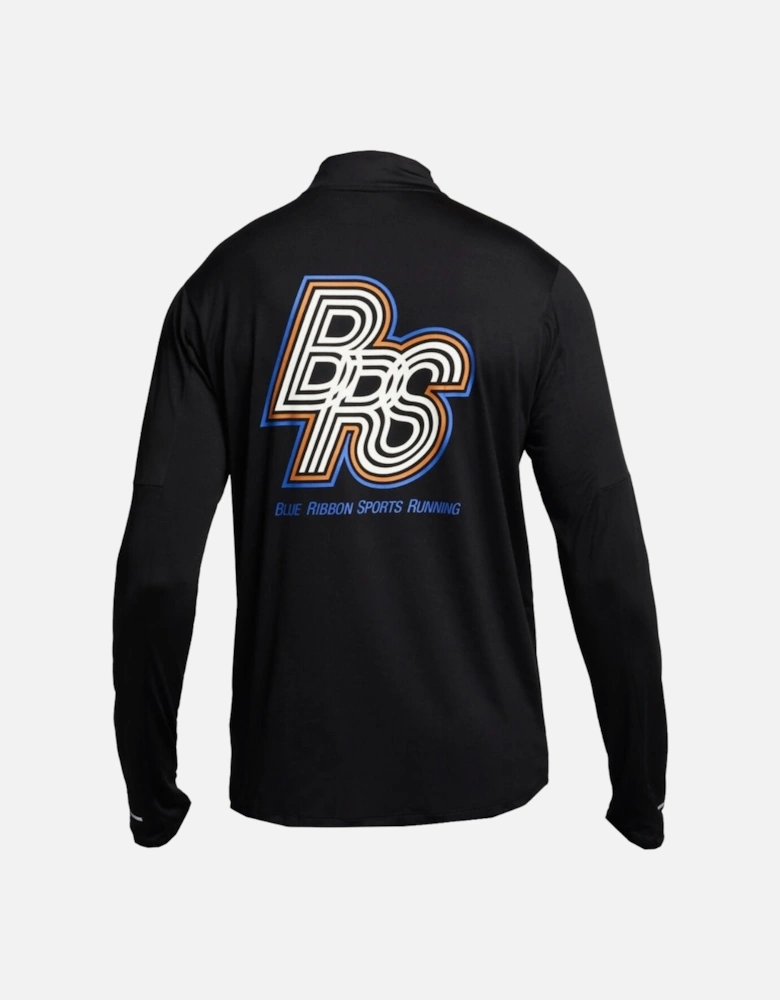 Blue Ribbon Sports Running Long Sleeve Black Running Top