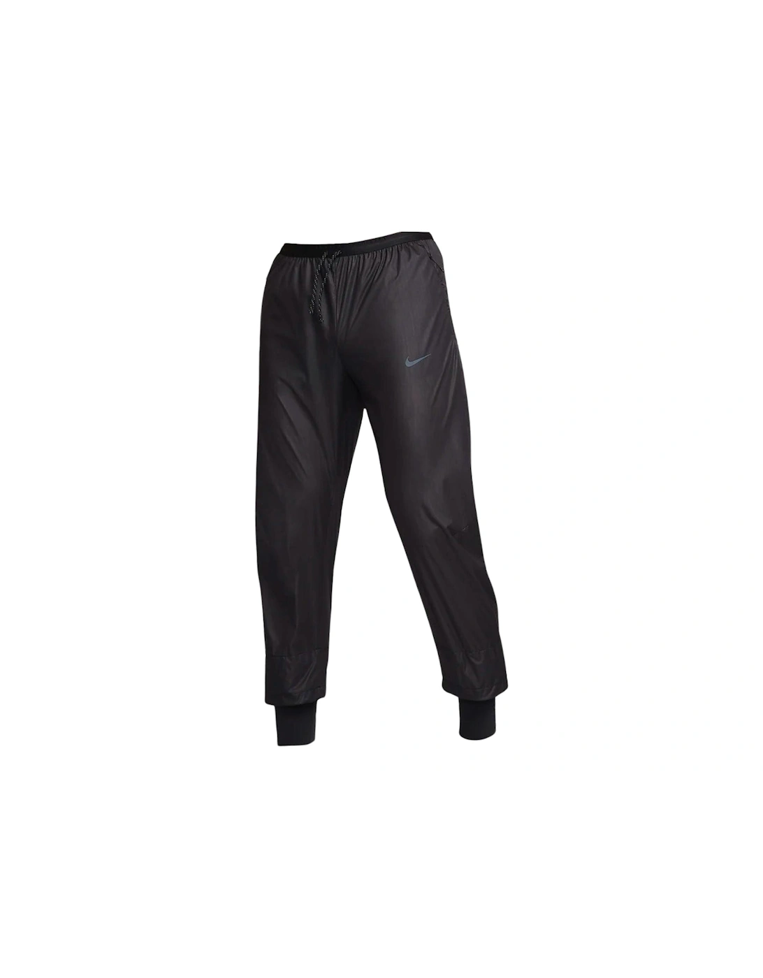 Men's Nike Plain Black Running Trousers - Size: L