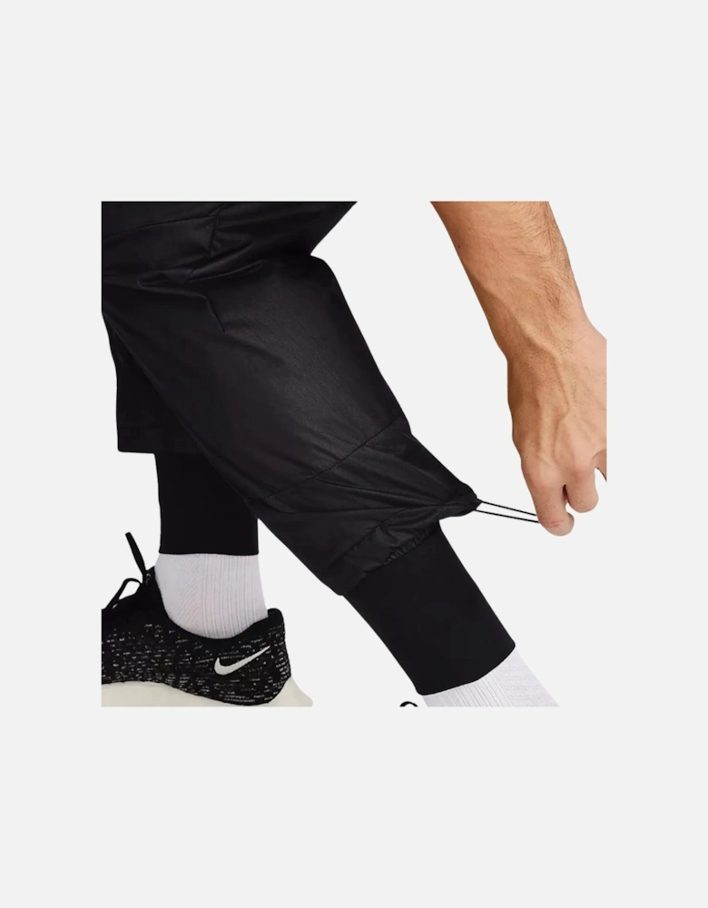 Plain Black Running Trousers