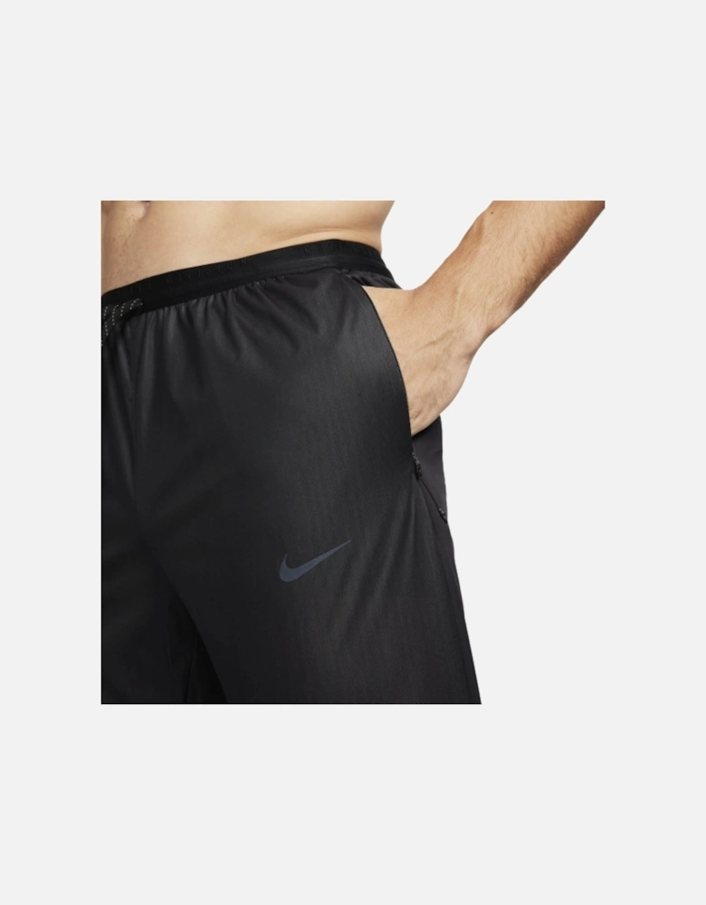 Plain Black Running Trousers