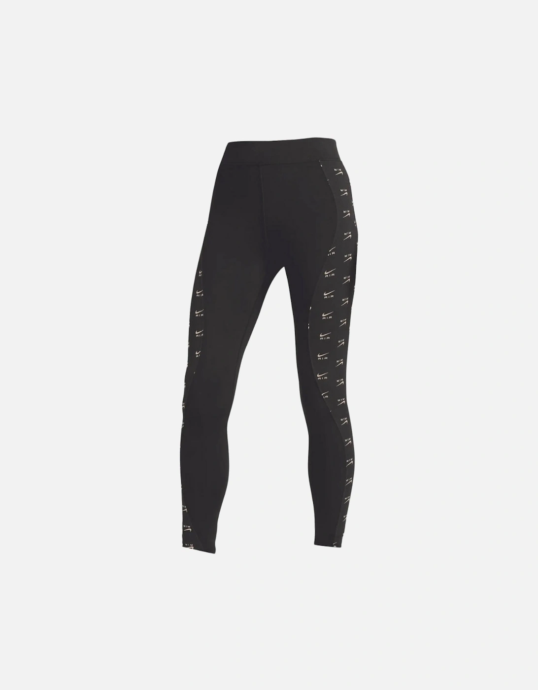 Air All-Over Logo Black Leggings, 4 of 3