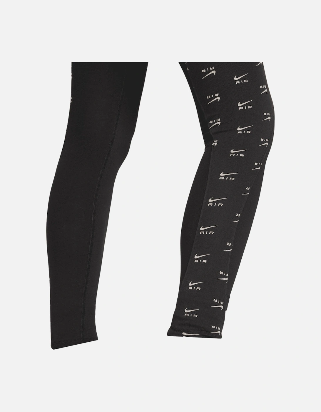 Air All-Over Logo Black Leggings