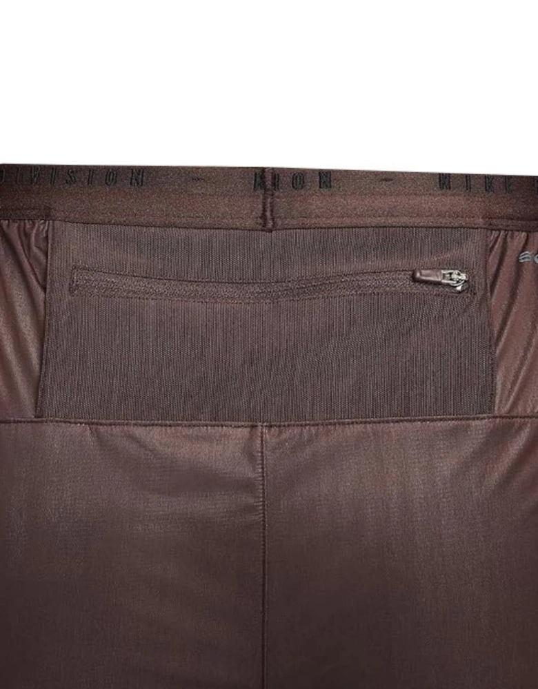 Plain Dark Brown Running Trousers