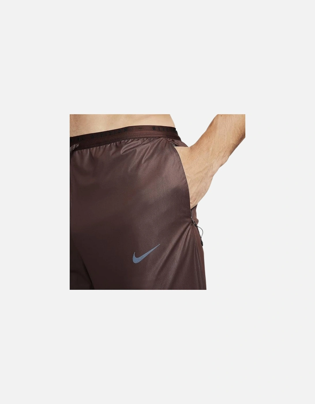 Plain Dark Brown Running Trousers