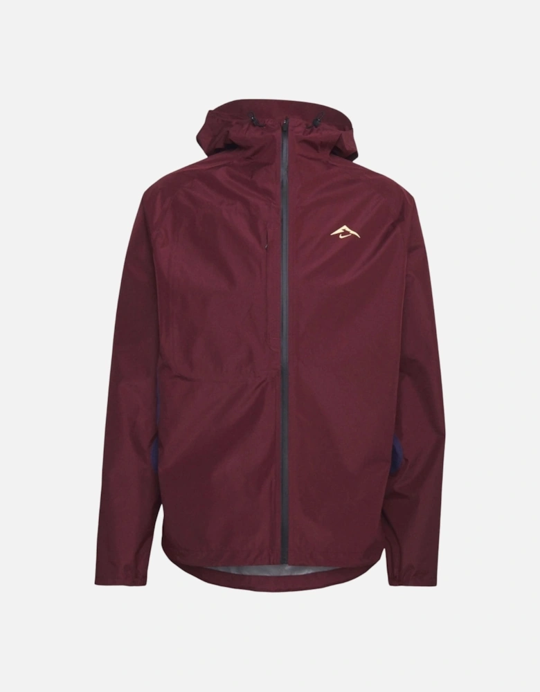 Trail Gortex Windbreaker Burgundy Jacket