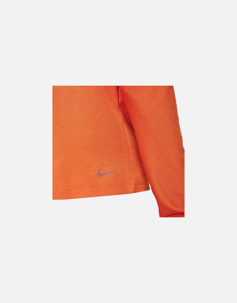 Trail Long Sleeve Orange Running Top