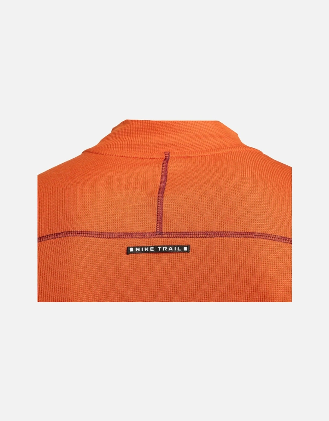 Trail Long Sleeve Orange Running Top