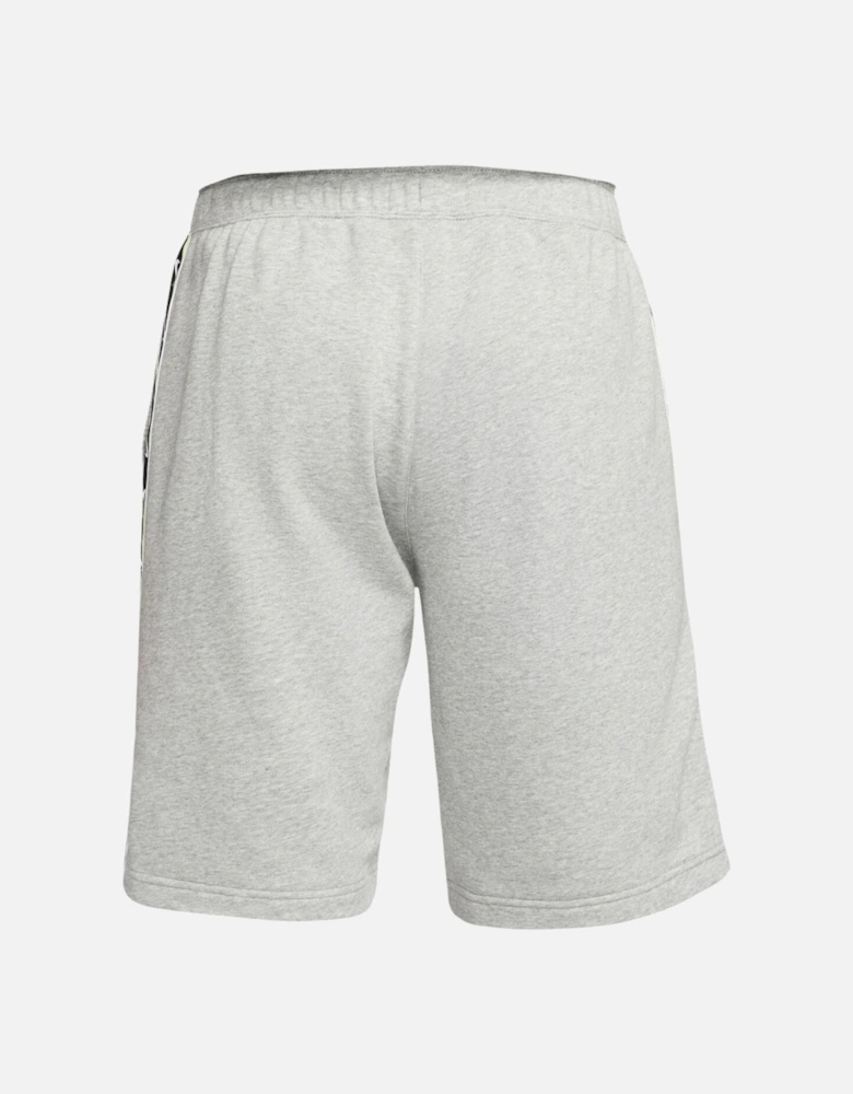 Branded Taped Grey Shorts