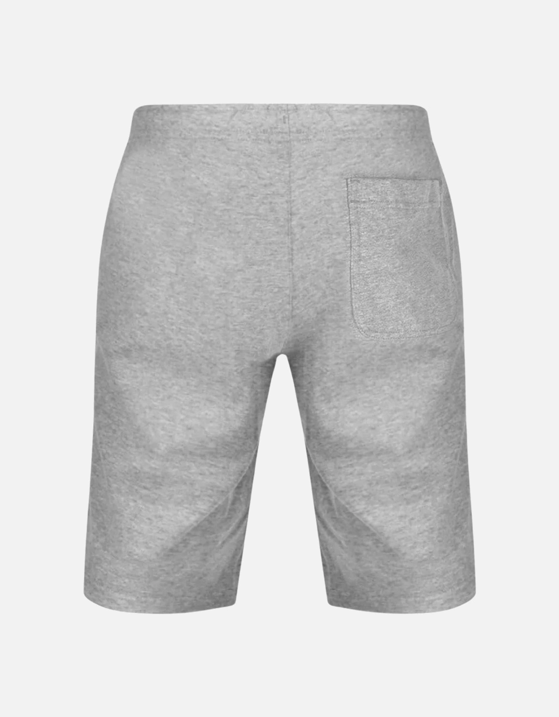 Branded Swoosh Logo Grey Shorts