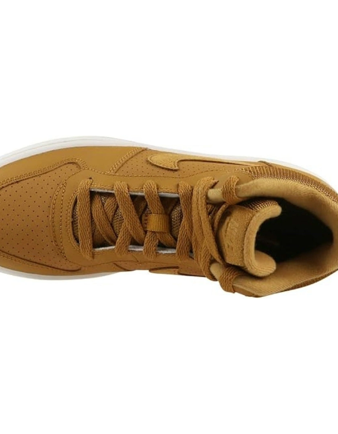 Court Borough Mid Brown Mid Top Trainers