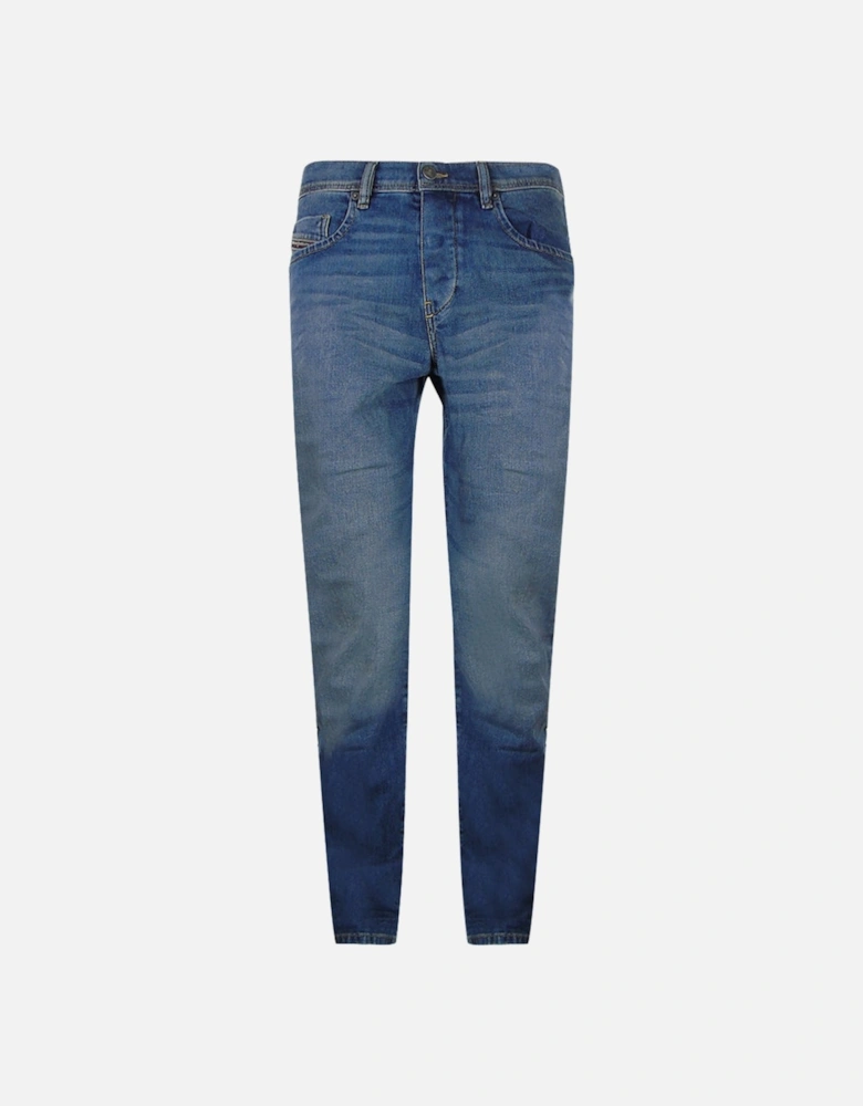 D-Vocs Straight Fit Blue Denim Jeans