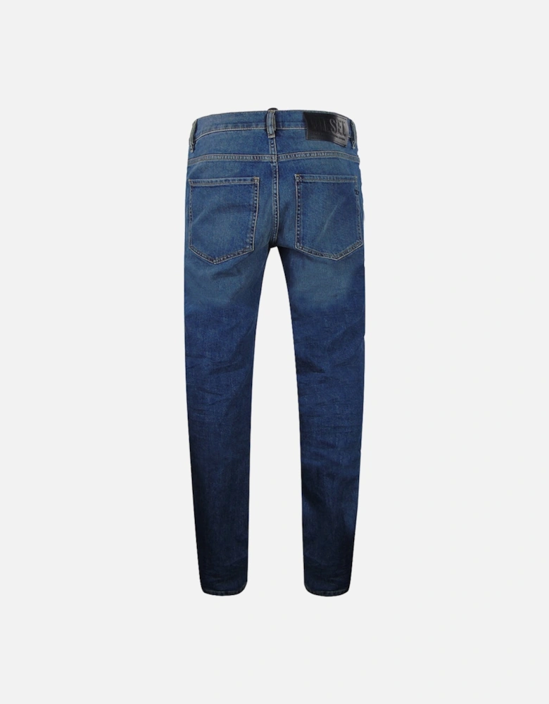 D-Vocs Straight Fit Blue Denim Jeans