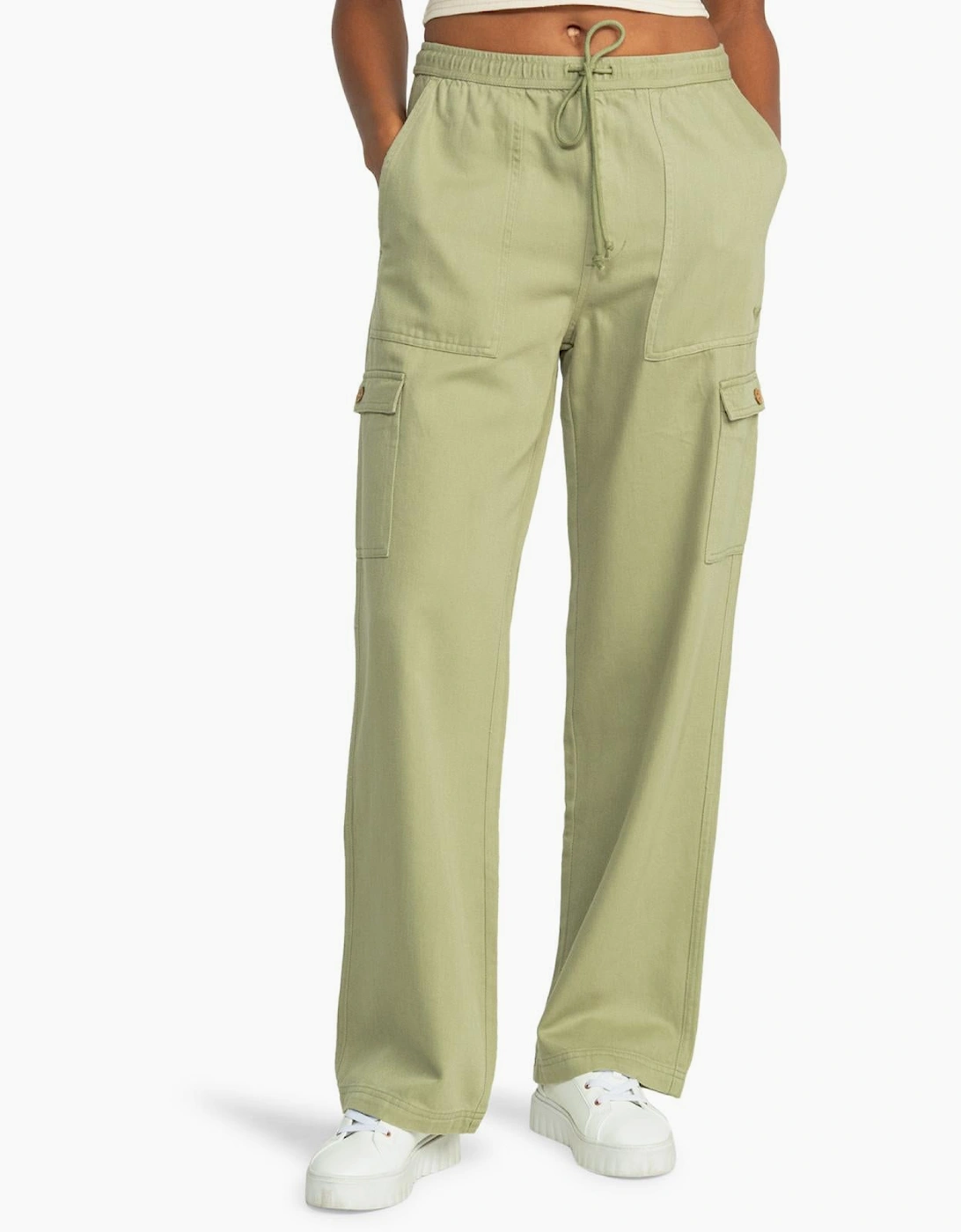 Women's Roxy Womens Preious Cargo Pants - Green - Size: 16/18/16