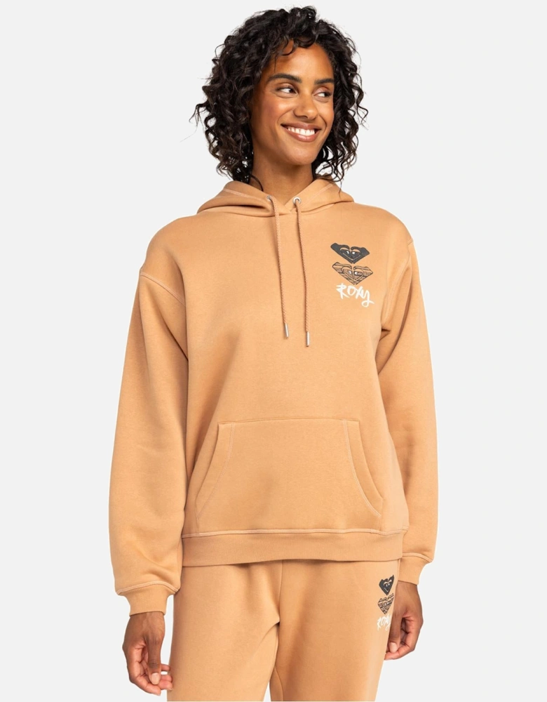 Womens Surf Stoked Pullover Hoodie