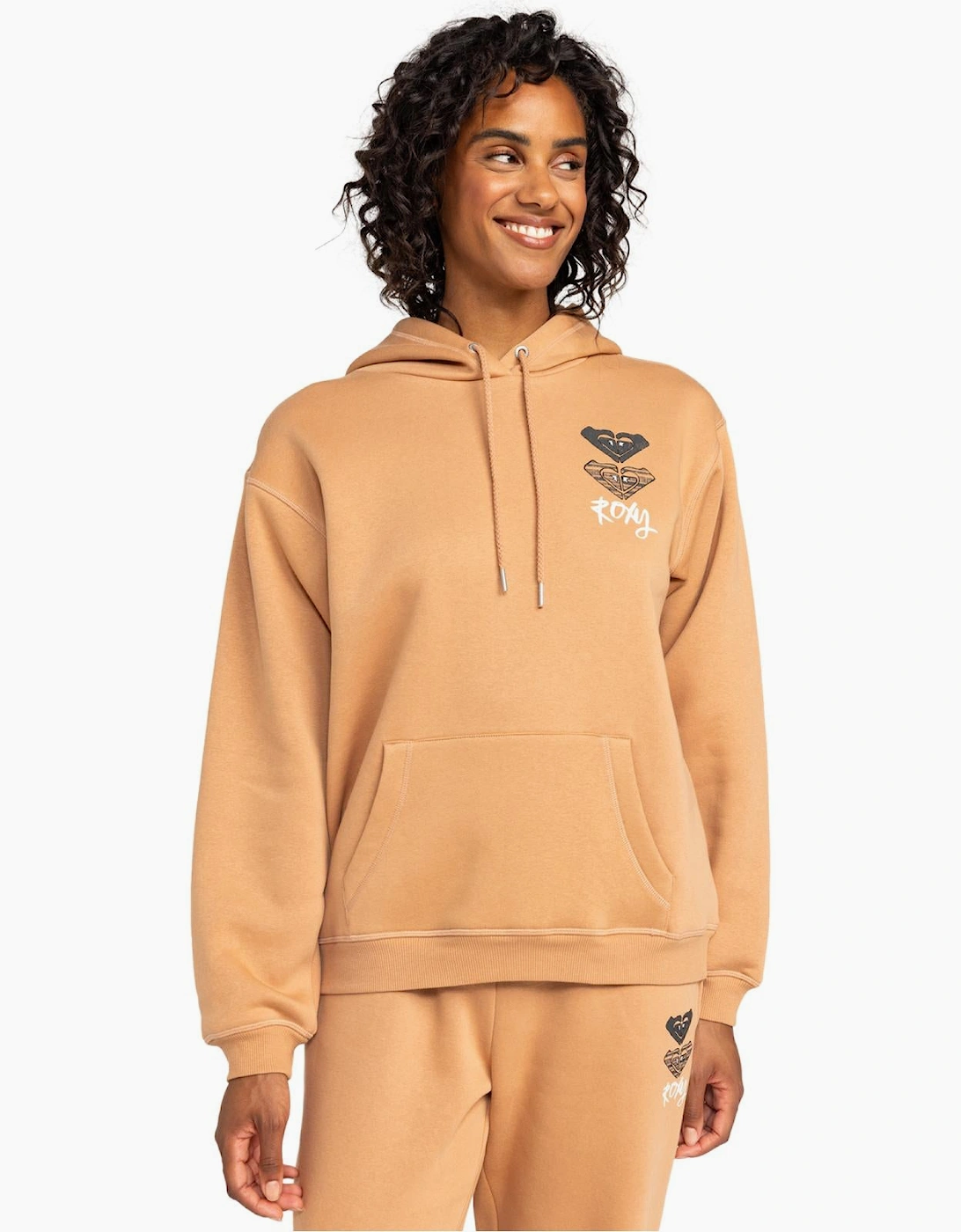 Roxy Women's Roxy Womens Surf Stoked Pullover Hoodie - Brown