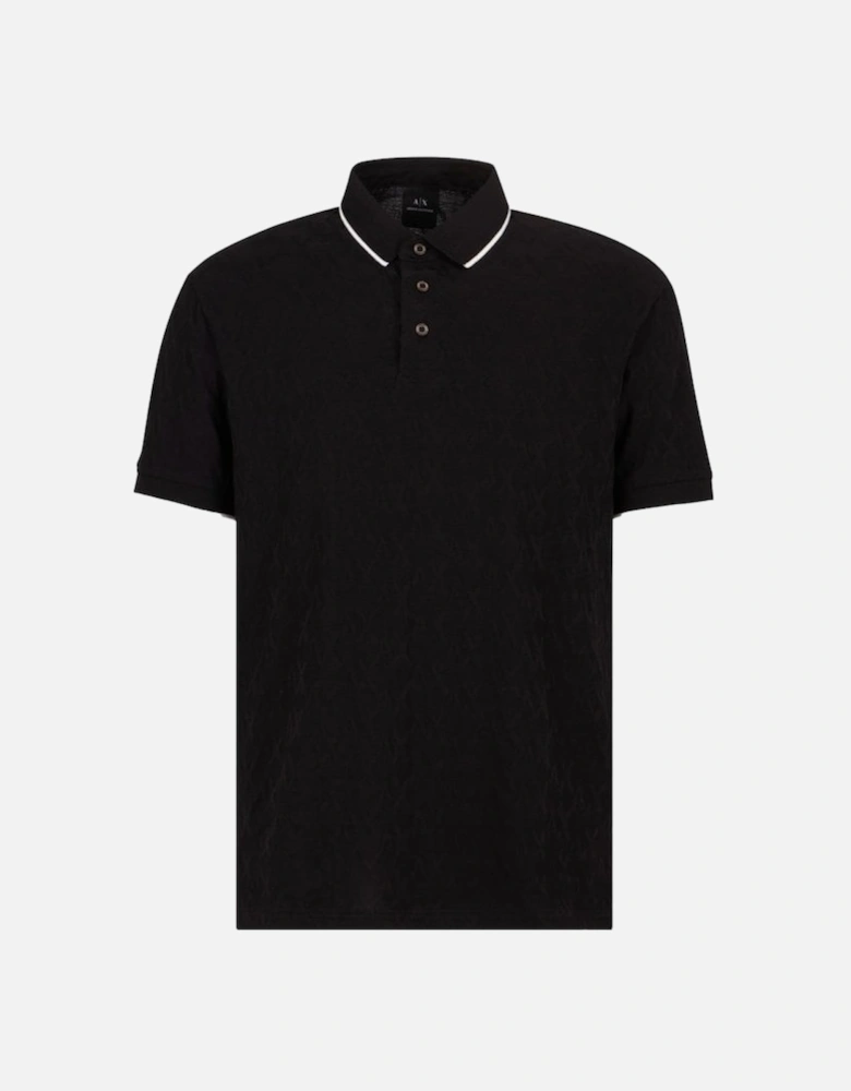 Polo ASV Mercerized Cotton Regular Fit Black