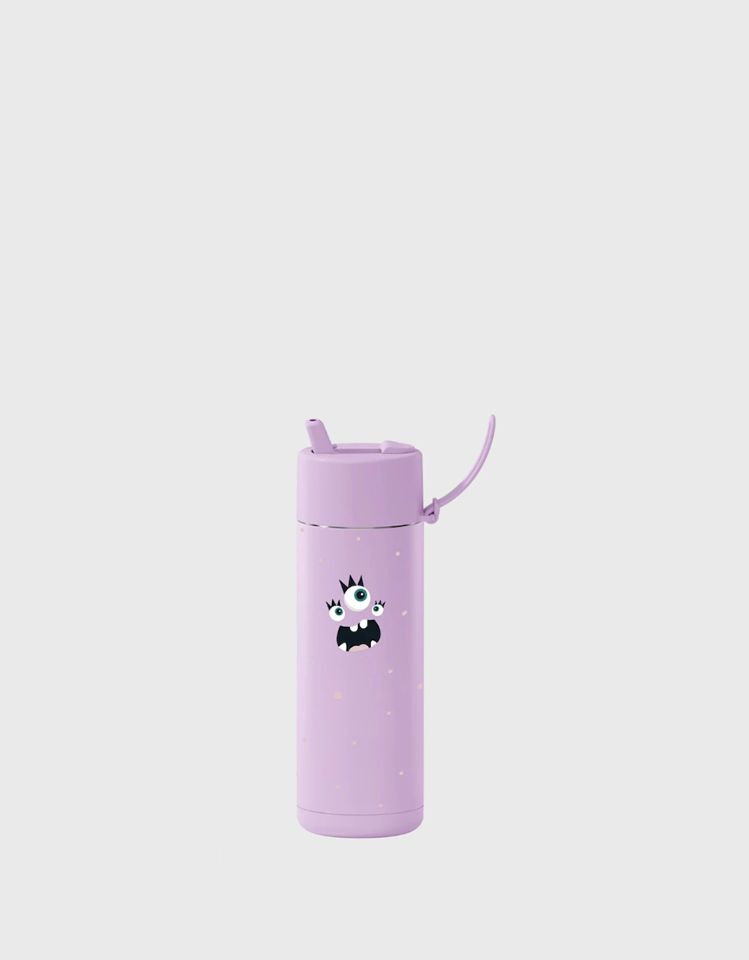 20oz Franksters Ceramic Reusable Bottle with Gold Straw Lid and Strap Lilac Haze Flick, 2 of 1