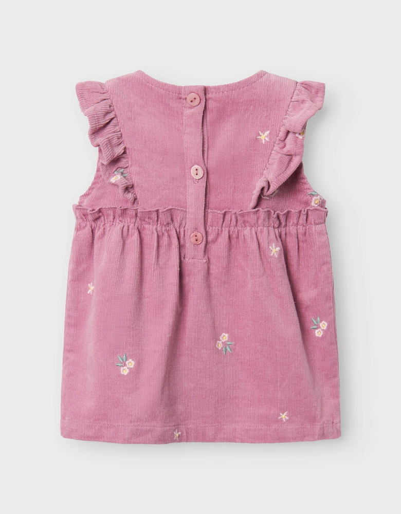 Mini Rina Cord Dress Mauve Orchid