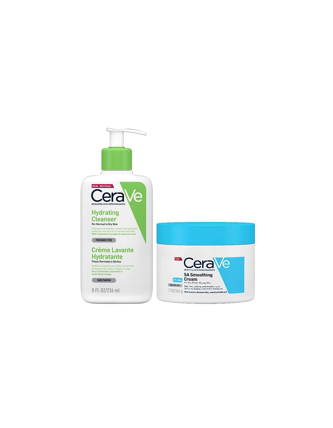 Hydrate and Smooth Bundle - CeraVe, 2 of 1