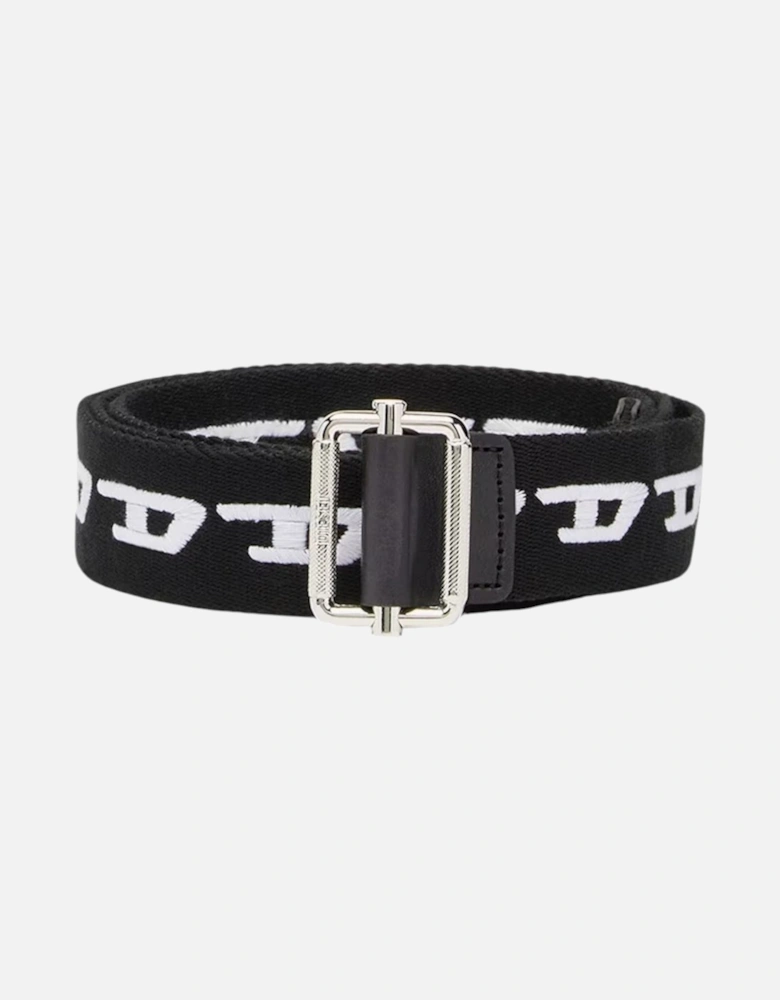 B-DIDI Mens Belts For Jeans Metal Buckle Woven Work Waist Belt Black New