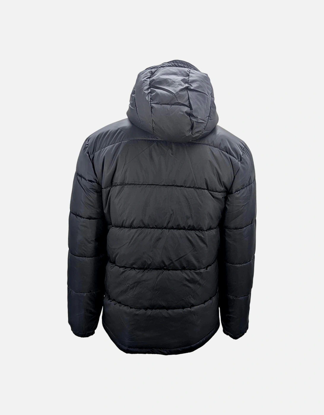 Mens Puffer Jacket Quilted Waterproof Detachable Hood Lining Coat