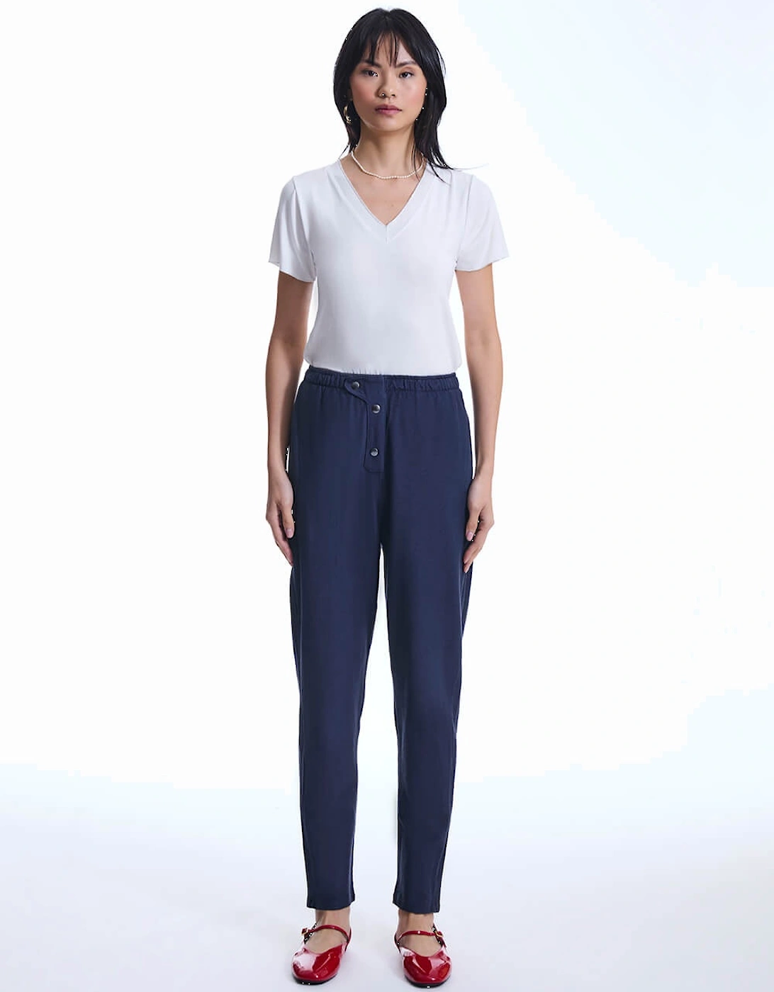 Cotton Navy Trousers, 2 of 1