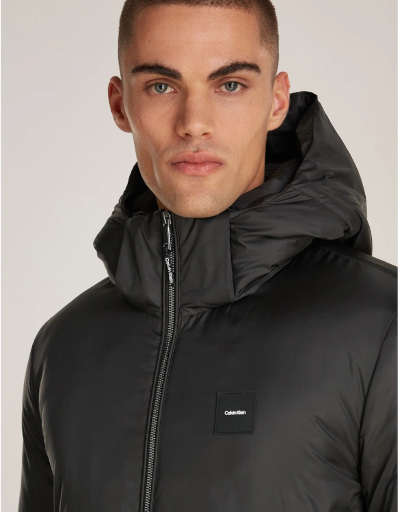 Padded Hooded Jacket BEH Black