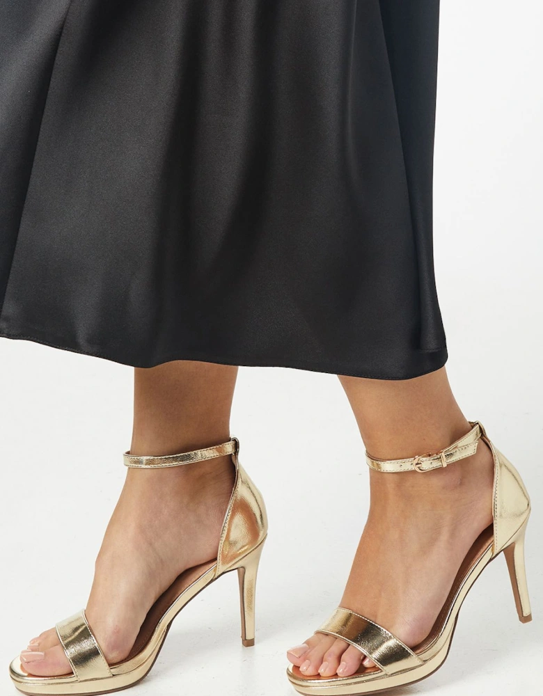 Wide Fit Talia Platform Heeled Sandals