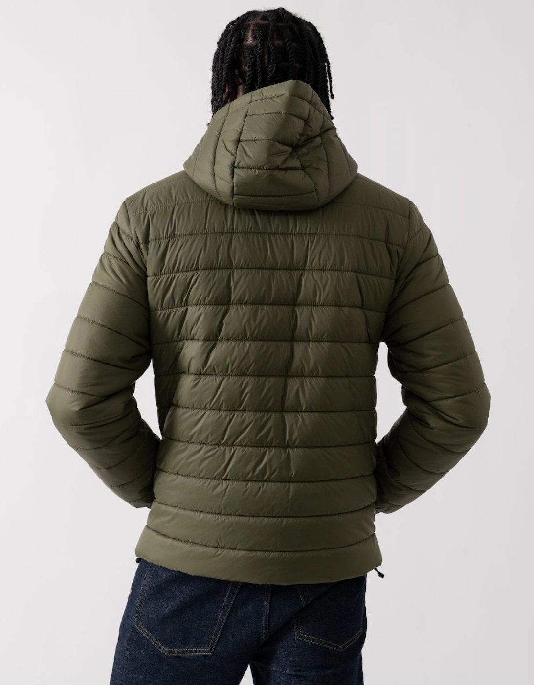 HUGO Brent2441 Mens Hooded Padded Jacket