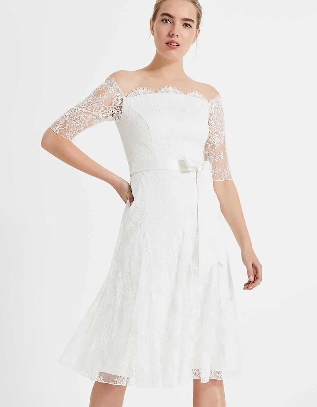 Evette Lace Wedding Dress, 7 of 6