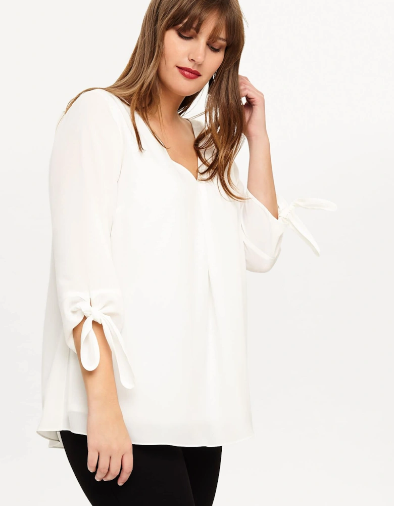 Isabella Tie Sleeve Top