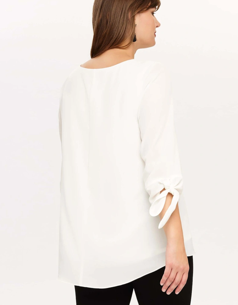 Isabella Tie Sleeve Top