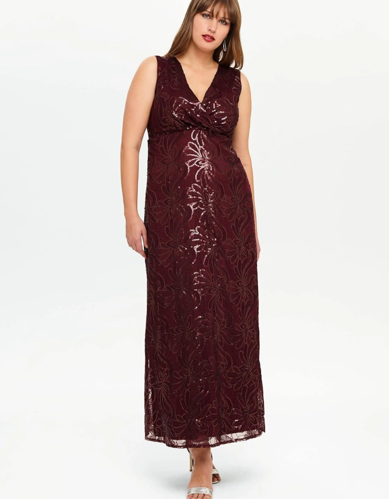 Hope Sequin Maxi Dress