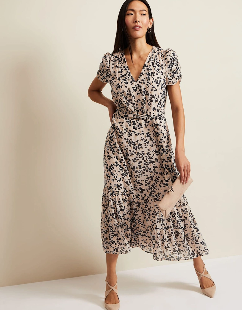 Amy Floral Midi Dress