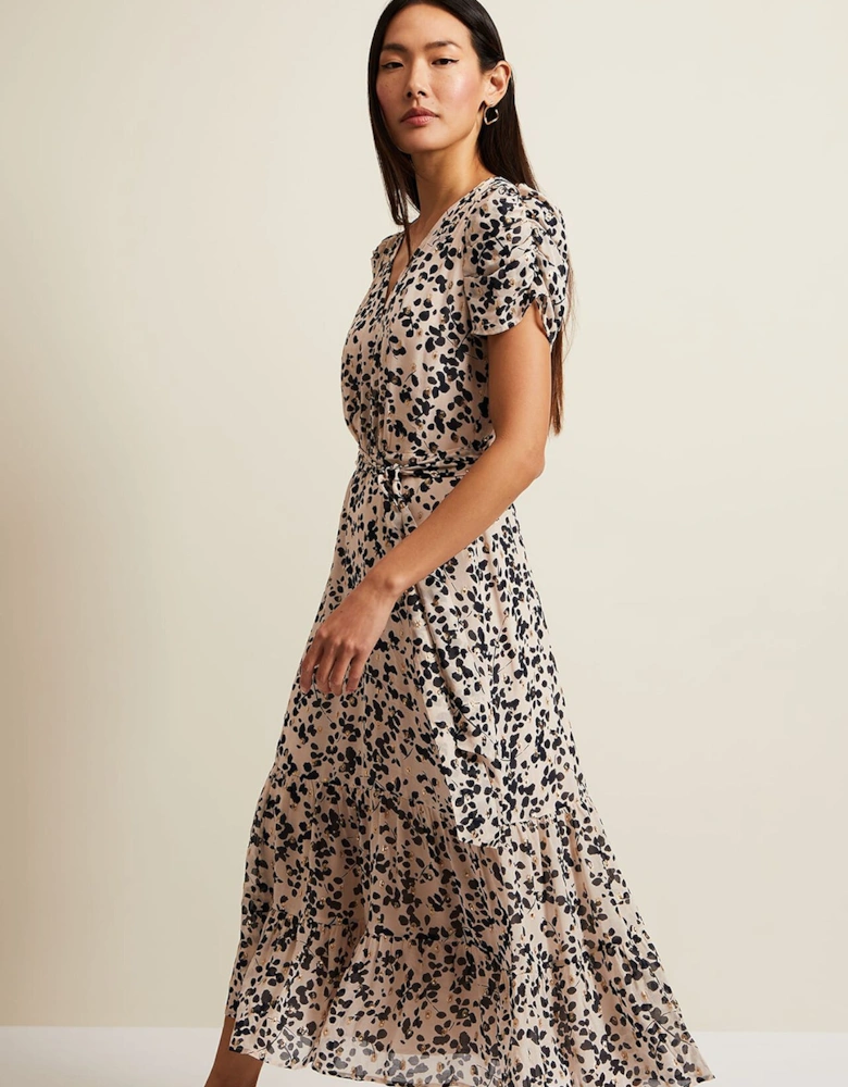 Amy Floral Midi Dress