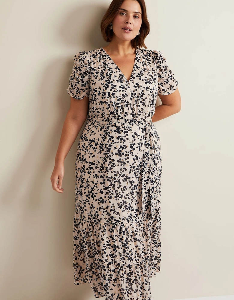 Amy Floral Midi Dress