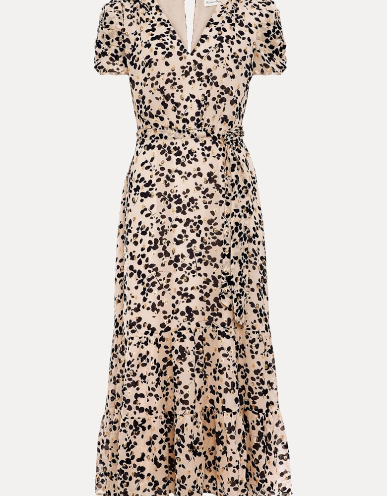 Amy Floral Midi Dress