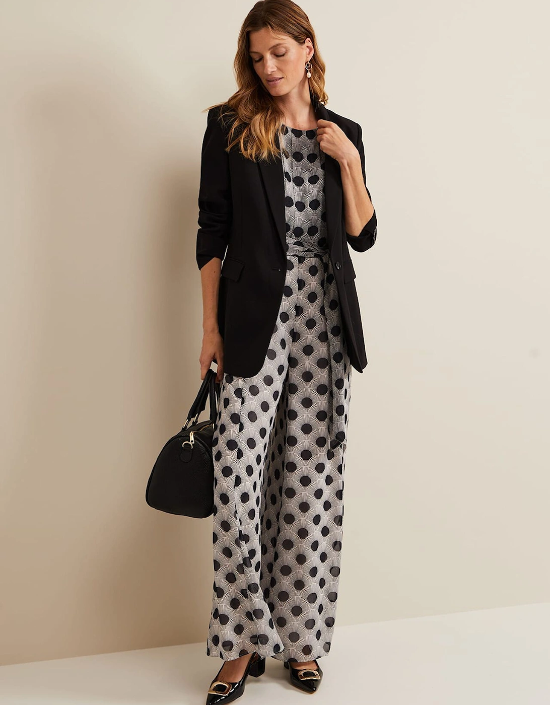 Janine Print Jumpsuit