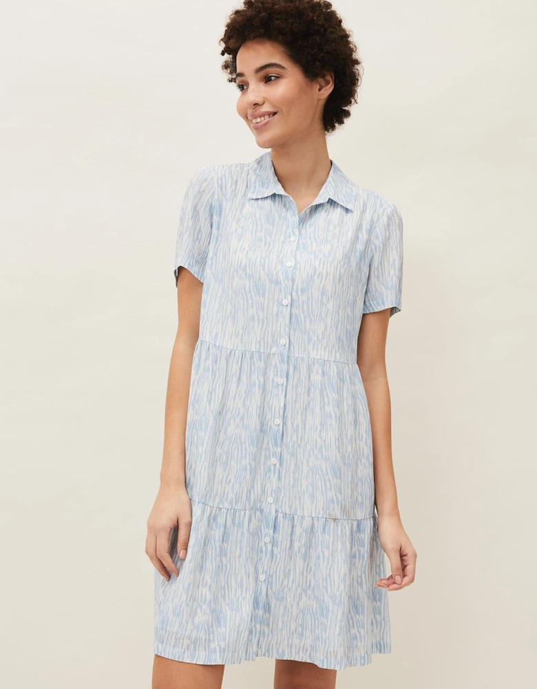 Penele Linen Midi Dress