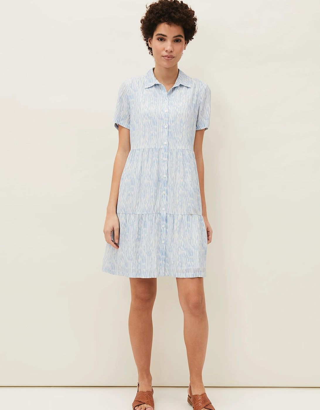 Penele Linen Midi Dress