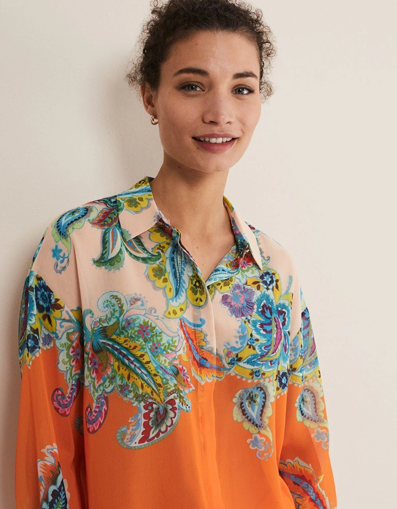 Paisley Placement Shirt