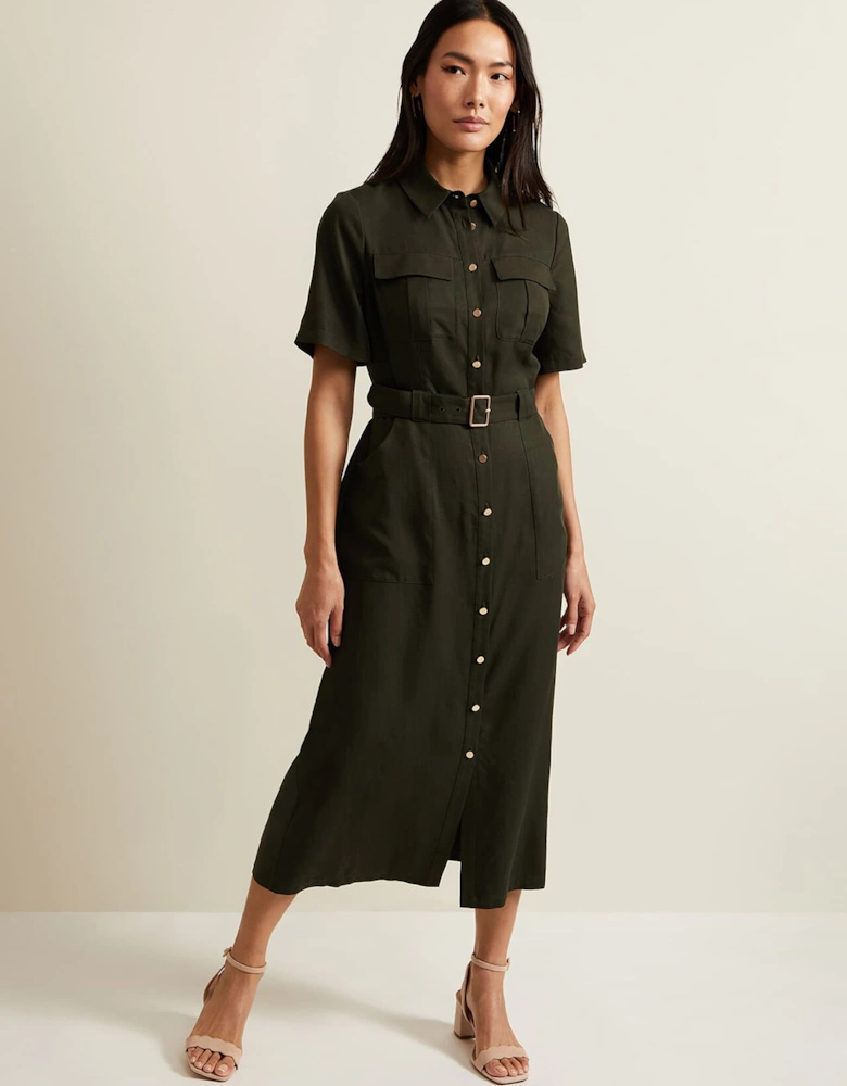 Willow Midi Utility Dress